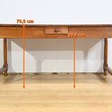 Property Farm Table in Cherry, Louis XIV style – Early 19th century