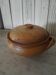 Soupière boîte vide poche boîte avec couvercle grès 1970