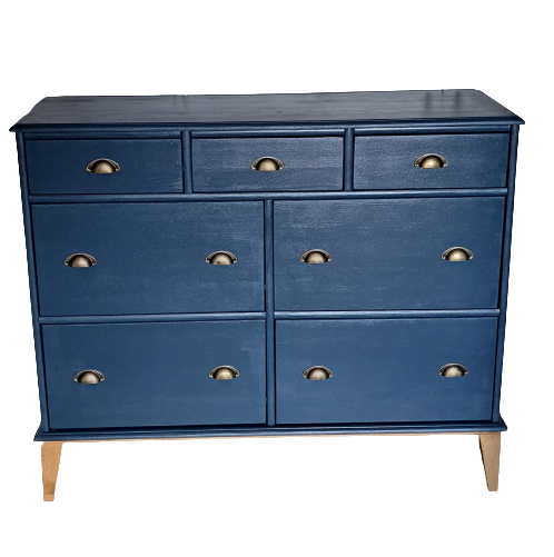 Large chest of drawers Rød Sødgren blue ganne