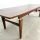 Retro teak coffee table with drawer