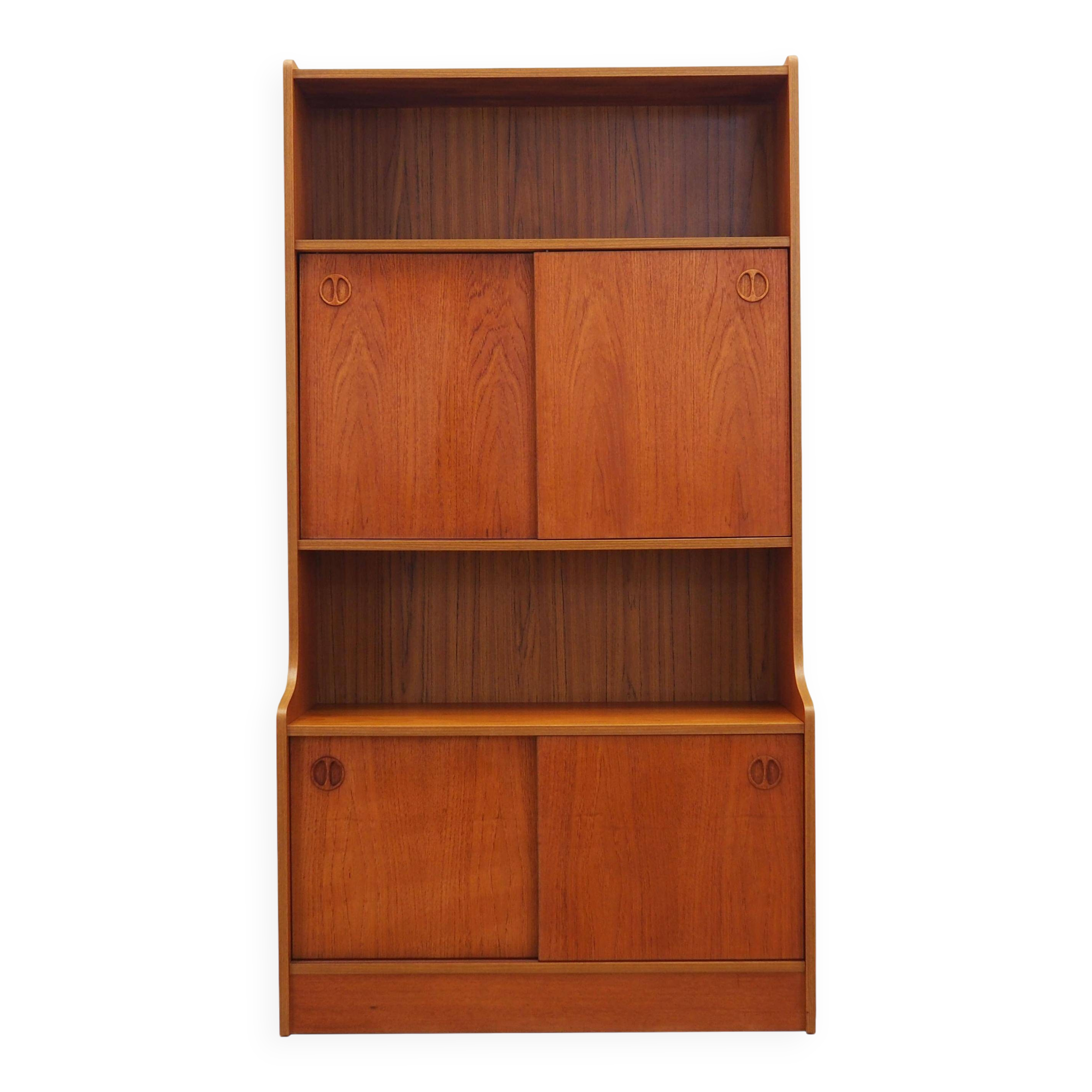 Teak bookcase, Danish design, 1960s, production: Denmark
