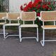 Set of 4 B32 chairs by Marcel Breuer