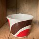 Vintage Le Creuset enameled cast iron fondue pot from the 1970s