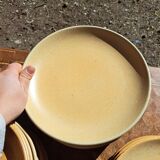 Set of 35 stoneware plates