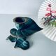 Bronze leaf candle holder