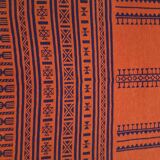 Aztec kilim carpet 99x183cm handmade