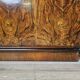 1940 Art Decò nightstands in walnut with door and shelf