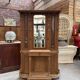 Large mahogany entrance wardrobe