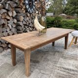 Renovated solid wood coffee table