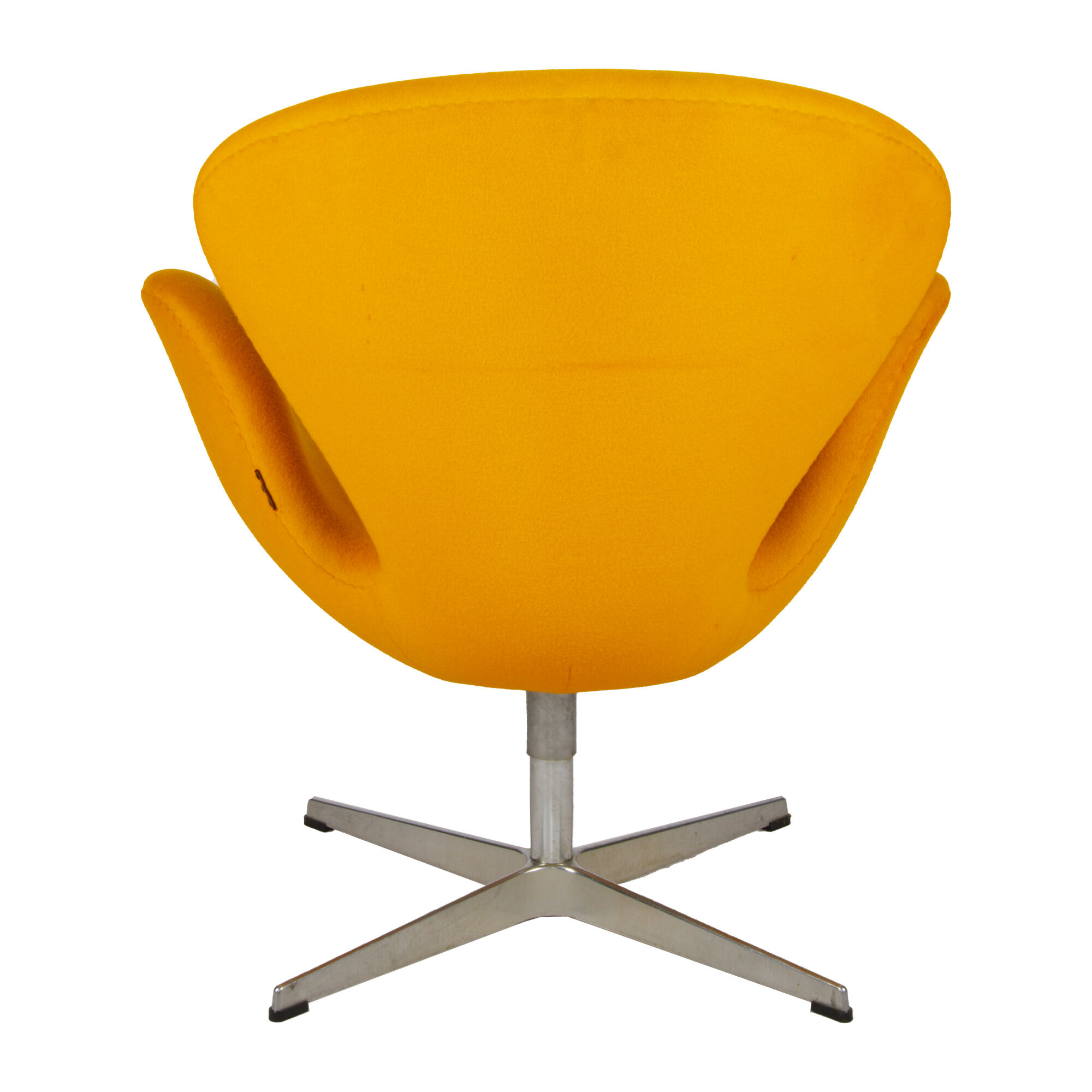 Yellow Model 3320 Swan Chair by Arne Jacobsen for Fritz Hansen