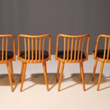 Set of Four Wooden Chairs | Antonín Šuman, 20th Century
