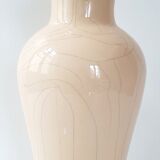 1970 vintage pale pink table lamp