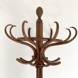 Thonet Style Parrot Coat Rack in Bent Wood, Early 20th Century