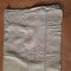 Drap brodé en lin