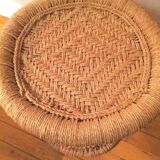 Tabouret bambou et corde