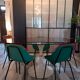 Suite of 5+1 shell chairs Pierre Guariche 1960