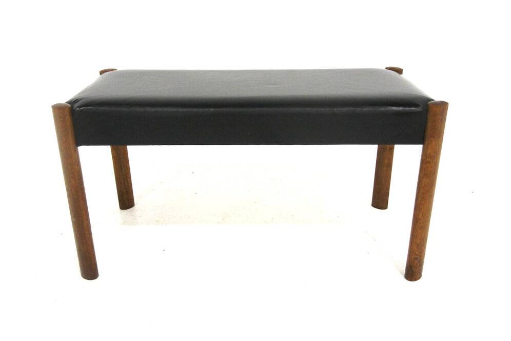Tabouret scandinave en chêne, Suède, 1950