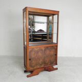 Art Deco display cabinet, drinks cabinet, 1930s