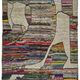 Handwoven Turkish Recycled Boho Rug 252 cm x 321 cm
