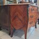 Curved chest of drawers in precious wood, Louis XV style
