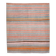 Tapis Kilim bohème rouge pâle et vert, 193 x 222 cm