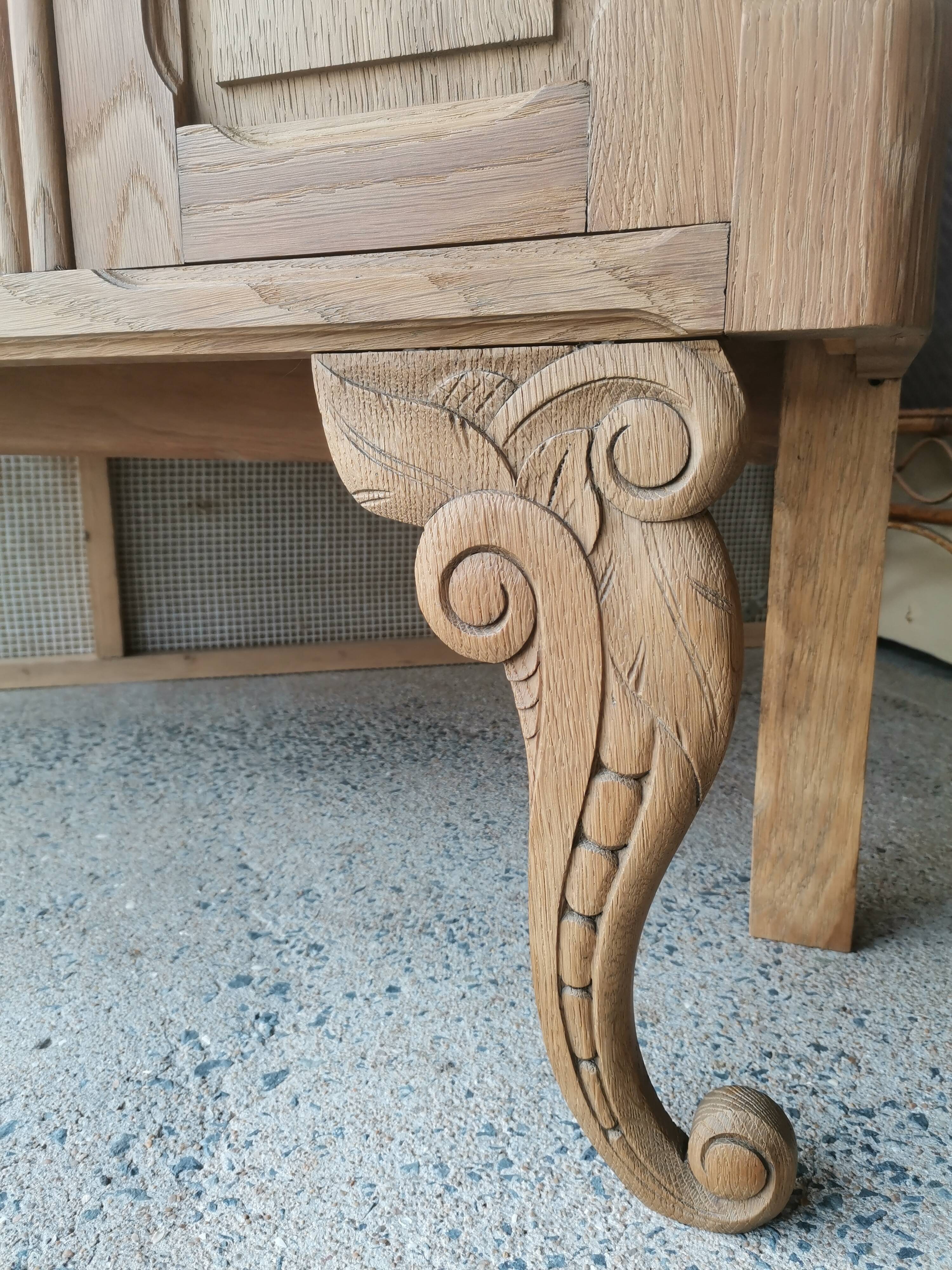 Art Deco wooden sideboard