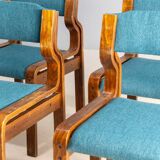 Set of 4 chairs, Ludvík Volák, 1960s–1970s, Czechoslovakia