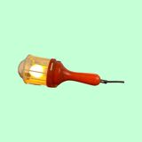 Portable Retro Lamp FRANDSEN Denmark | Danish Design From The Mid Century | Retro Orange Light