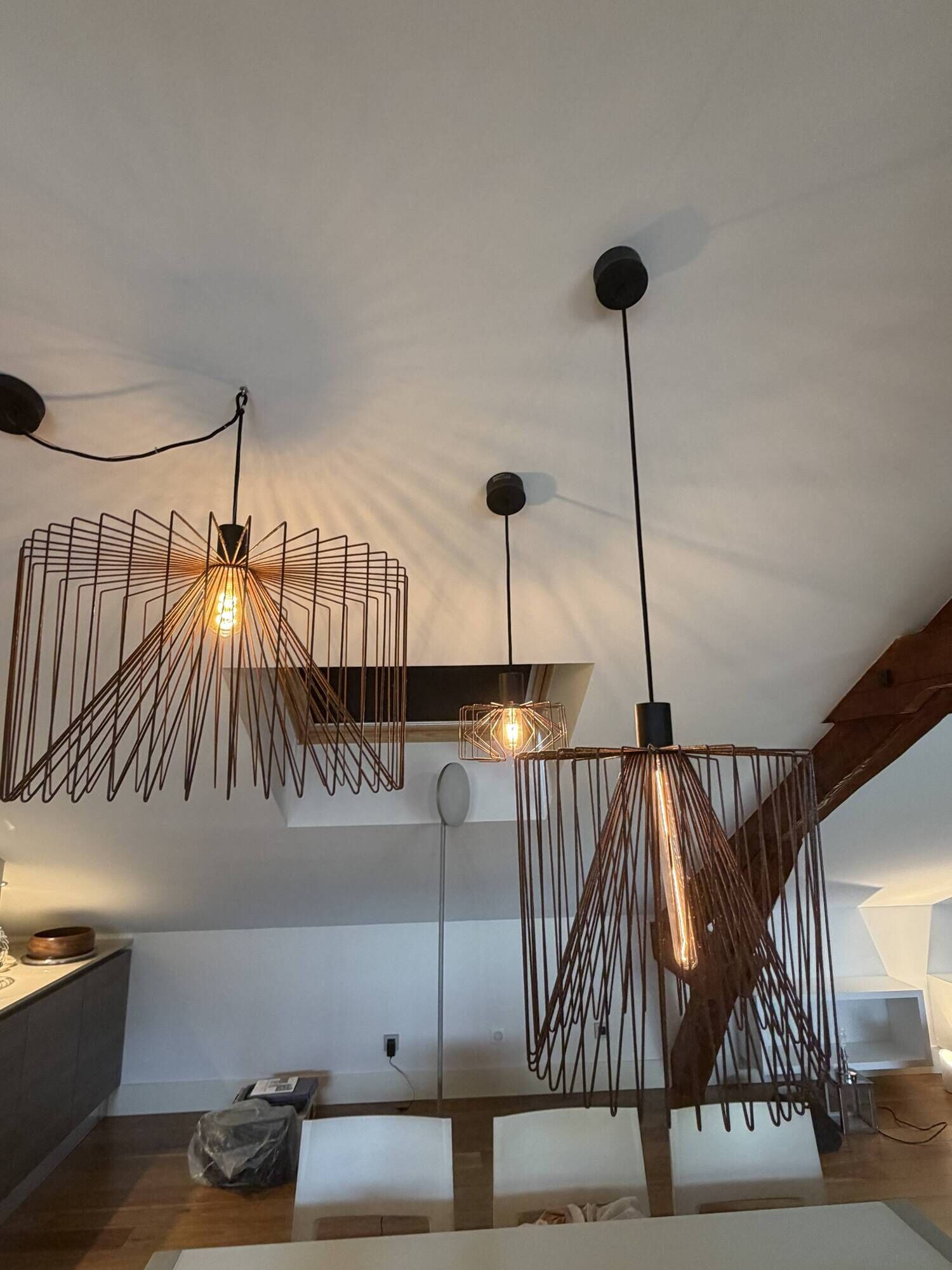 Suspension / luminaire design wever & ducre - model wiro