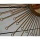 Brass sun mirror