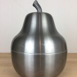 70s aluminum pear ice bucket