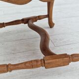 1960s, Danish design, pair of armchairs, oak wood, original very good condition