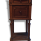 Chevet console teinte merisier