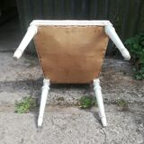 Series of 4 patinated Louis XVI style chairs