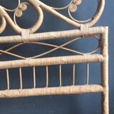 Peacock rattan headof