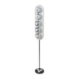Floor lamp in lacquered metal. 1960s.