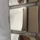 Mirror barbier triptych 67x27cm