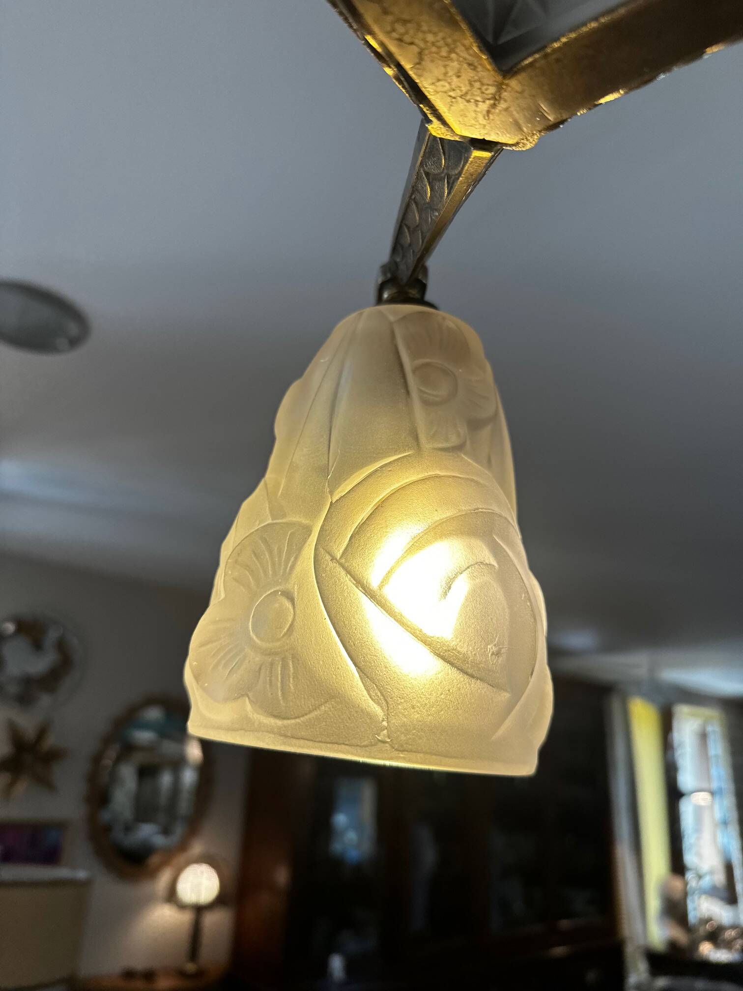 Art Deco chandelier