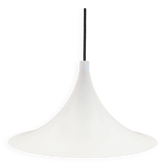 Suspension danoise en métal blanc, années 1970