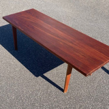 Solid teak coffee table circa 1950