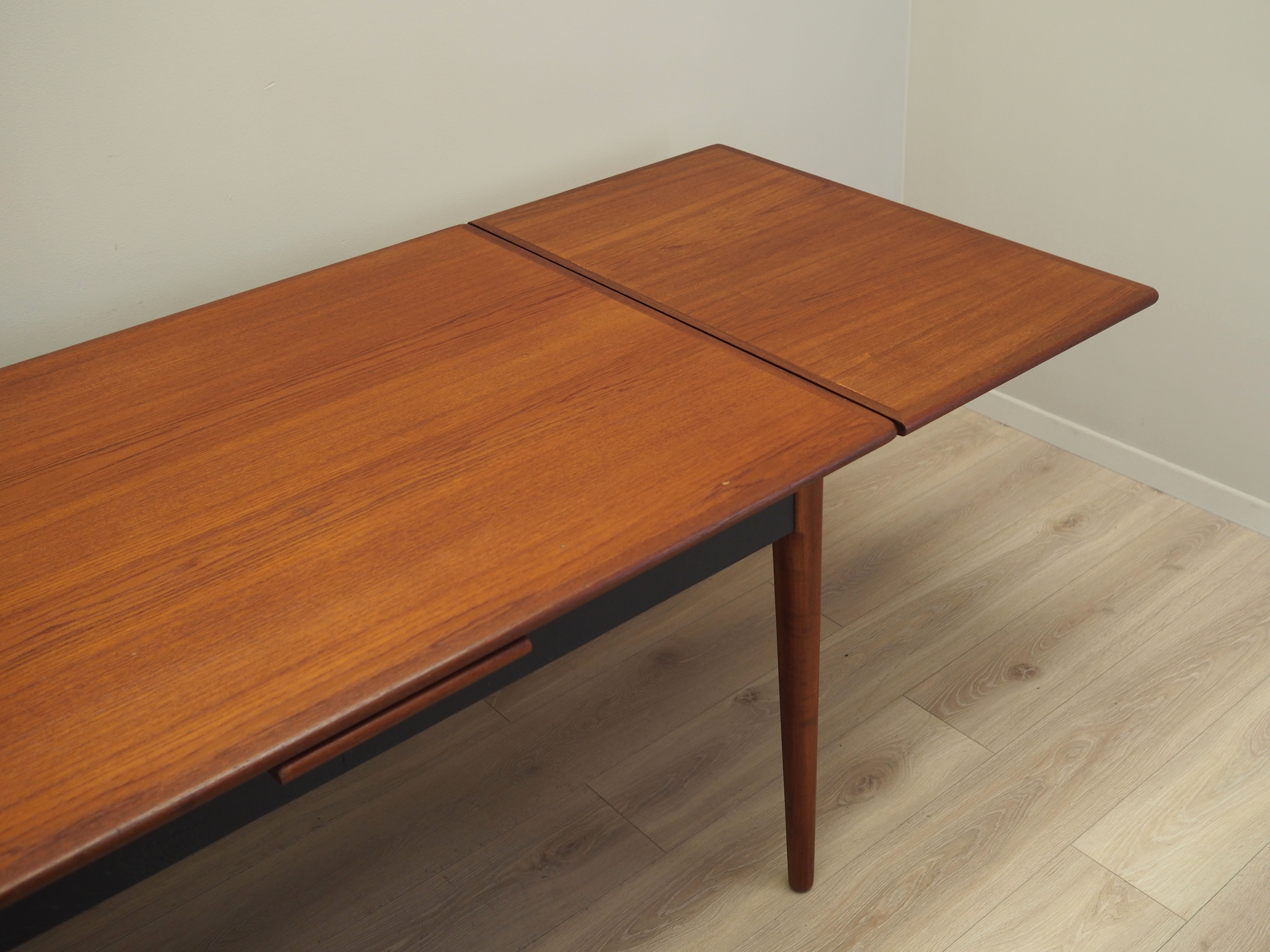 Teak table, Danish design, 1970s, Denmark