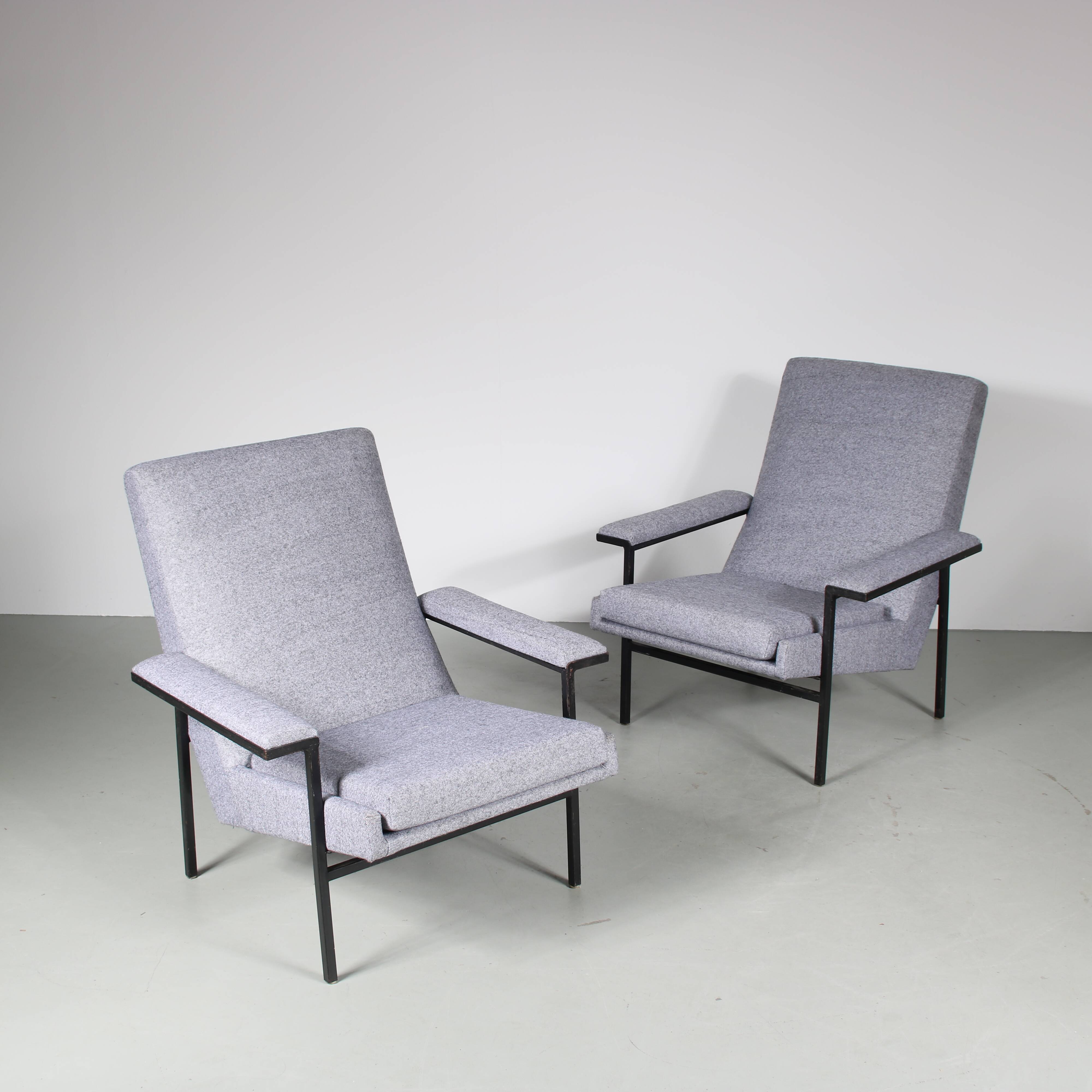 Pair of ARP Chairs by Steiner, France 1950