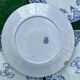 6 assiettes Gien série monogramme « 2nd choix »