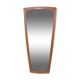Scandinavian Modern teak mirror Denmark 1960’s 77x37cm