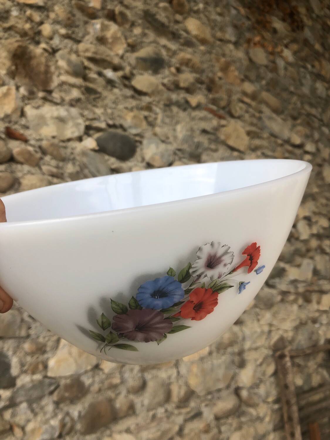 Salad bowl • Arcopal vintage