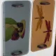 Set of 2 artistic trays, Italy, 1980s