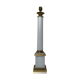 Pied en bronze doré et opaline classique empire