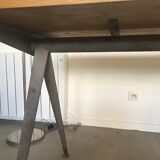 Jean Prouvé "compas" table from the 50's