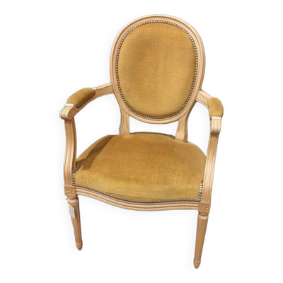 Fauteuil Louis XVI médaillon