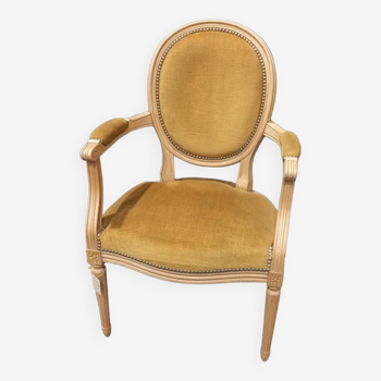 Louis XVI medallion armchair